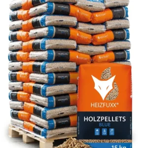 Heizfuxx Blue ENplus A1 pellet di legno 6 mm · pallet completo 975 kg