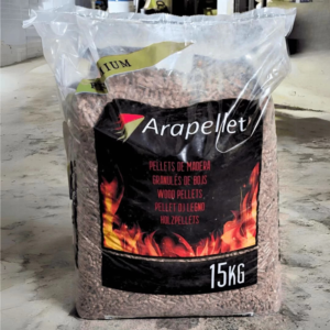 Arapellet ENplus A1 e DINplus – Pallet da 77 sacchi da 15 kg