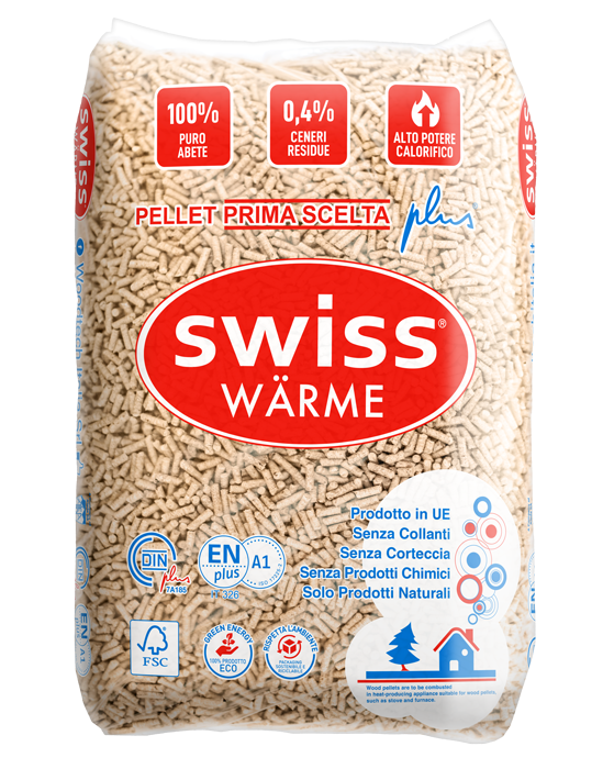 Pellet swiss wärme da 70 sacchi