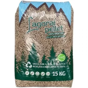 Pellet di legno di abete ENplus A1 – Bancale 70 sacchi da 15 kg (1.050 kg)