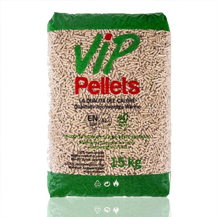 Pellet di abete ENplus A1 6 mm – Bancale 72 sacchi da 15 kg (1.080 kg) - immagine 2