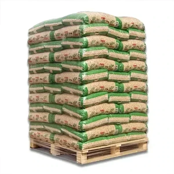 Pellet di abete ENplus A1 6 mm – Bancale 72 sacchi da 15 kg (1.080 kg)